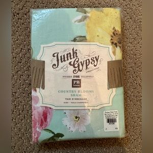 NWT Pottery Barn Teen Junk Gypsy Country Blooms Euro Sham